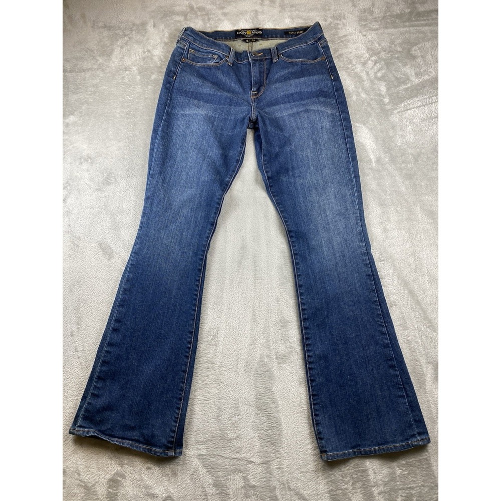 Lucky‎ Brand Jeans Womens 8/29 (30x32.5) Sofia Boot Medium Wash Stretch 7W11264